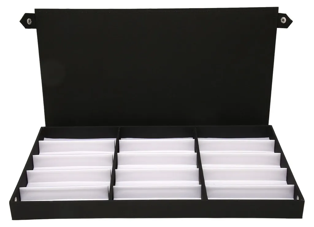 Étui présentoir pour lunettes de soleil 15 places boîte de stockage