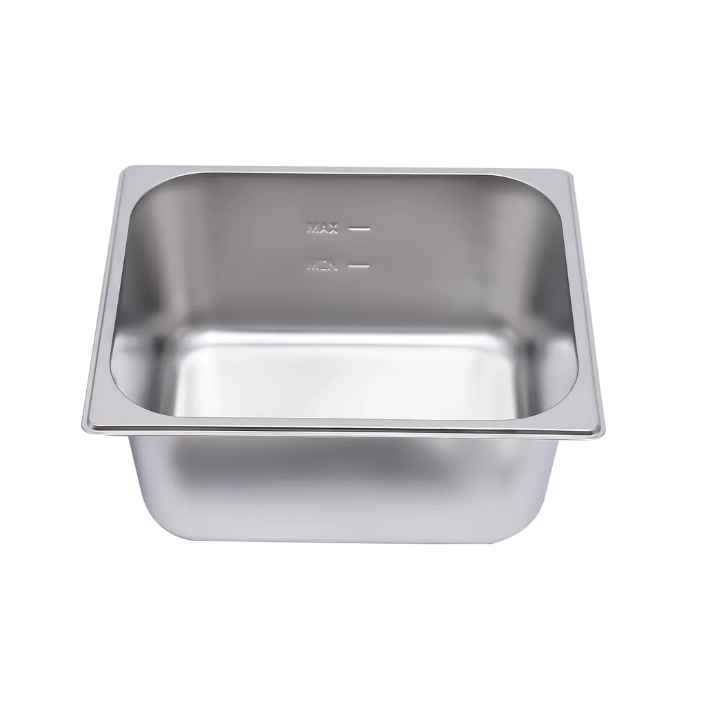 Chauffe-buffet Électrique Professionnel - Chafing Dish Inox avec Vitre