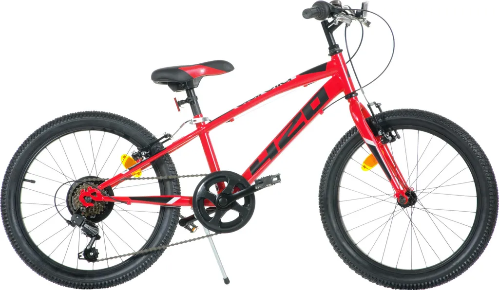 Vélo enfant 20 pouces Aurelia Dino Bikes rouge idéal de 7 à 9 ans