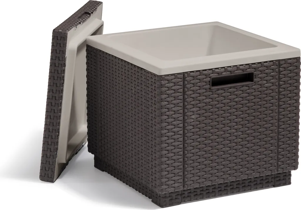 Table Basse Glacière Ice Cube : Gardez vos Boissons au Frais sans Effort