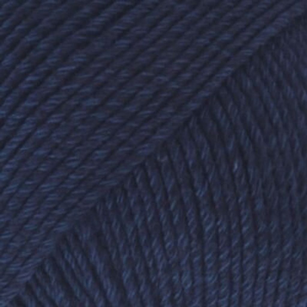Drops Bavlna Merino Uni Colour 08 Navy Pletacia priadza Obrázok produktu 