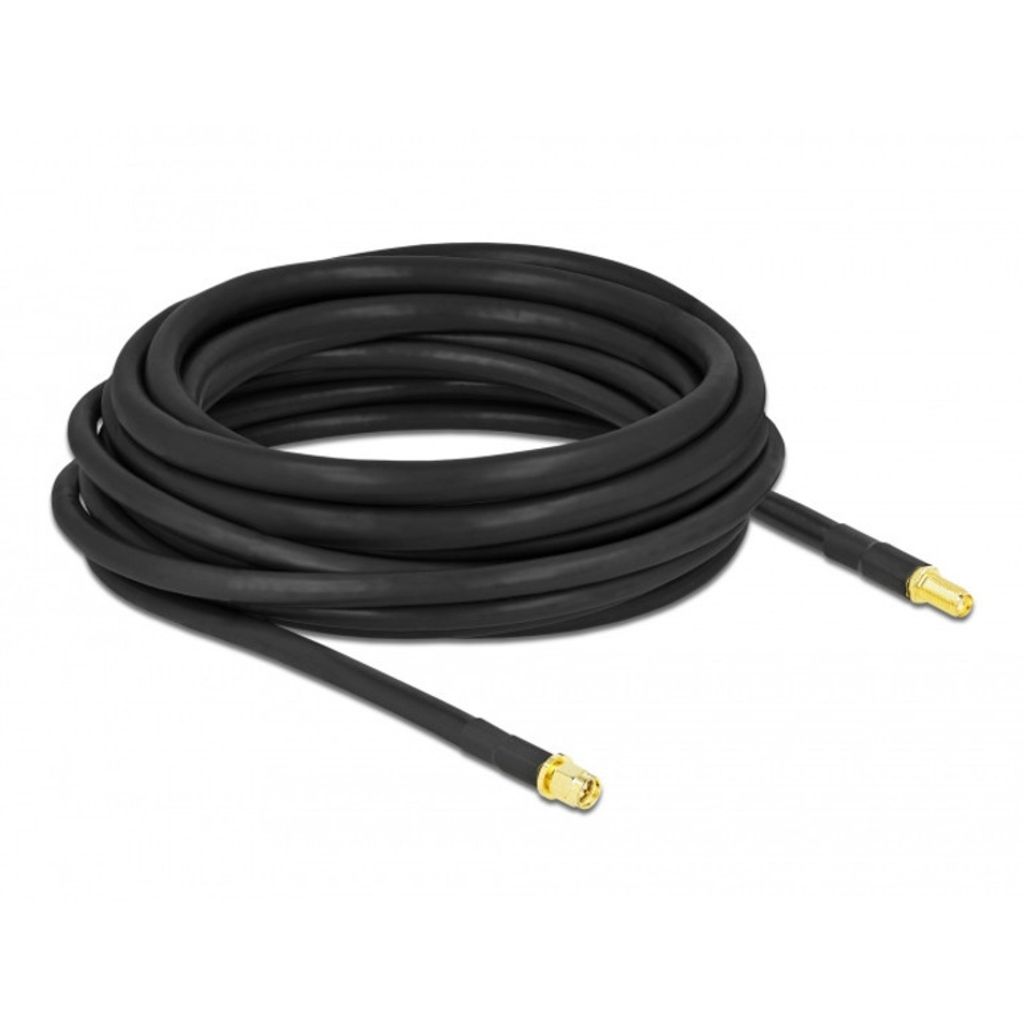 DELOCK Antennenkabel SMA Stecker zu SMA Buchse LMR/CFD300