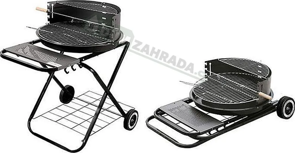 Gril Circulaire Pliable Master Grill MG925 en Acier pour Barbecue Nomade
