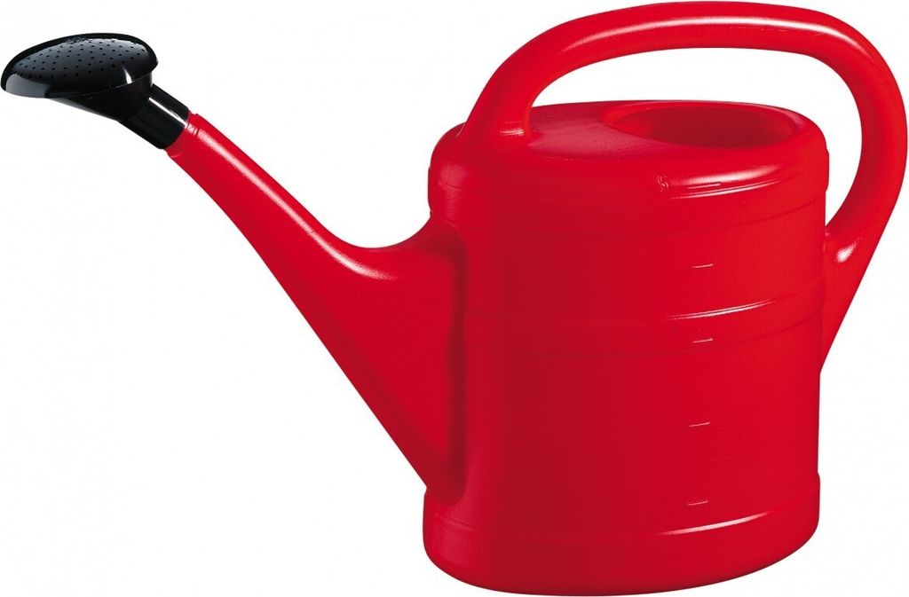 Geli arrosoir rouge plastique capacité 5ltr avec douchette Image du produit 