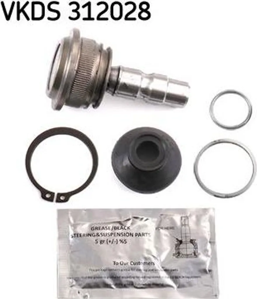 Joint de suspension SKF VKDS 312028 pour le guidage de train avant OE