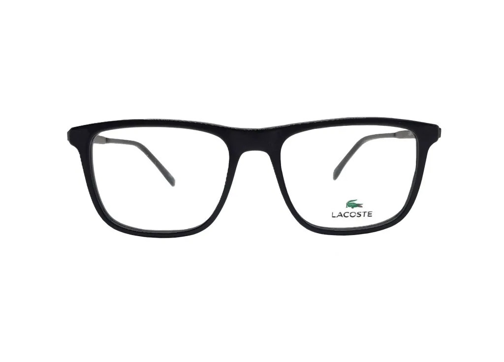 Lunettes Lacoste L2871 001 Monture Optique Noire pour Homme Élégant