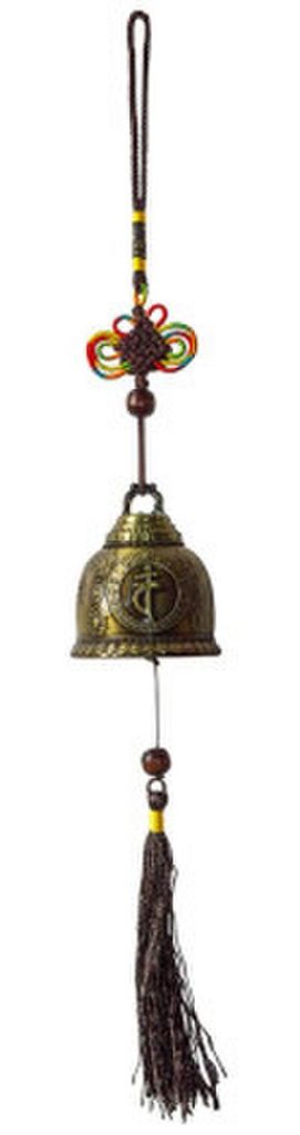 Klangspiel "Buddha Glocke mit Glücksknoten" Metal, Nylon Produktbild 