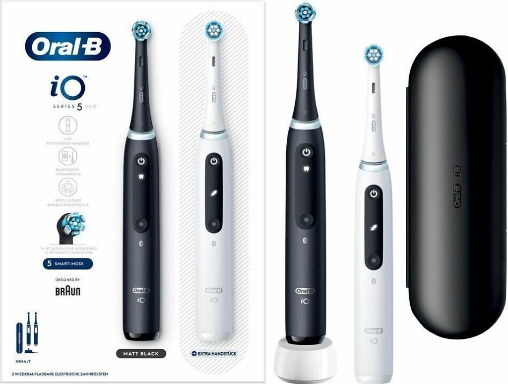 Oral-B iO Series 5 Duo Black / White mit 2.Handstück Produktbild 18