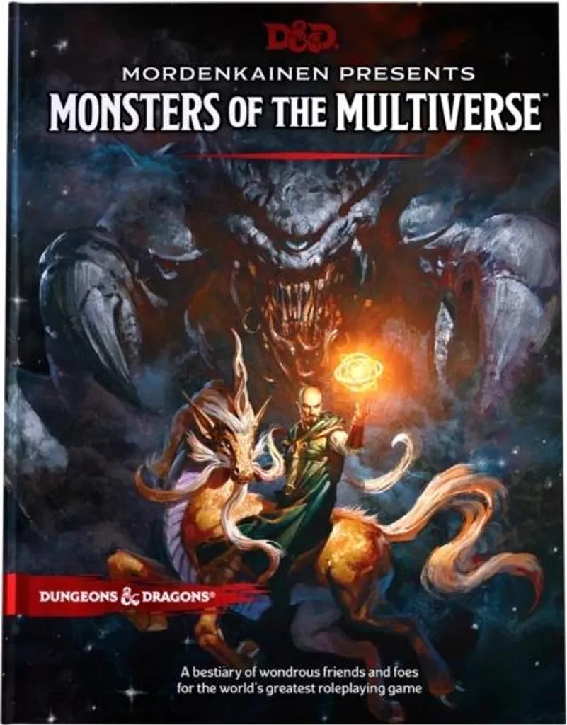 D&D Mordenkainen Presents Monsters of the Multiverse Livre de Règles