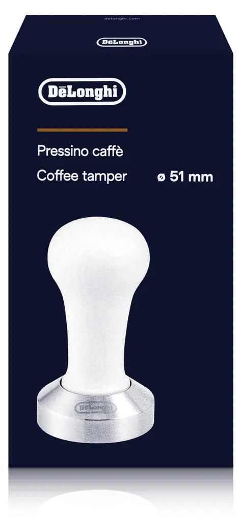 De'Longhi DLSC079 Pressino Caffè 51mm Bianco - Accessorio Barista Professionale