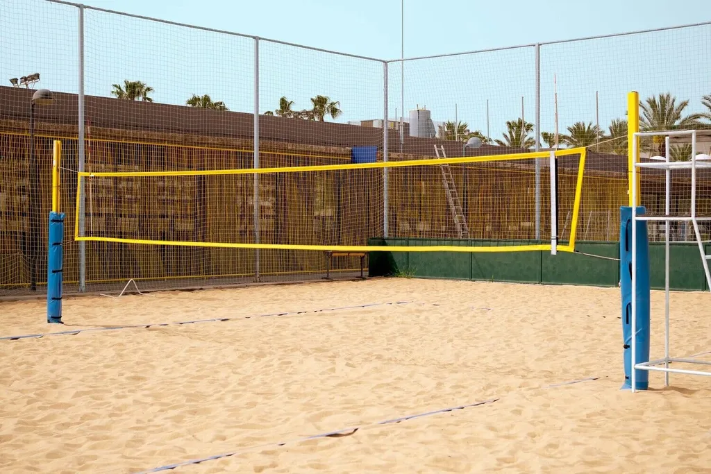 Filet de beach-volley LEÓN DE ORO Competition 3 mm haute résistance