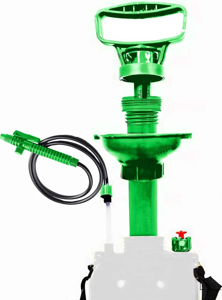 Pulvérisateur manuel 5L à pression préalable avec lance longue et sangle - 4
