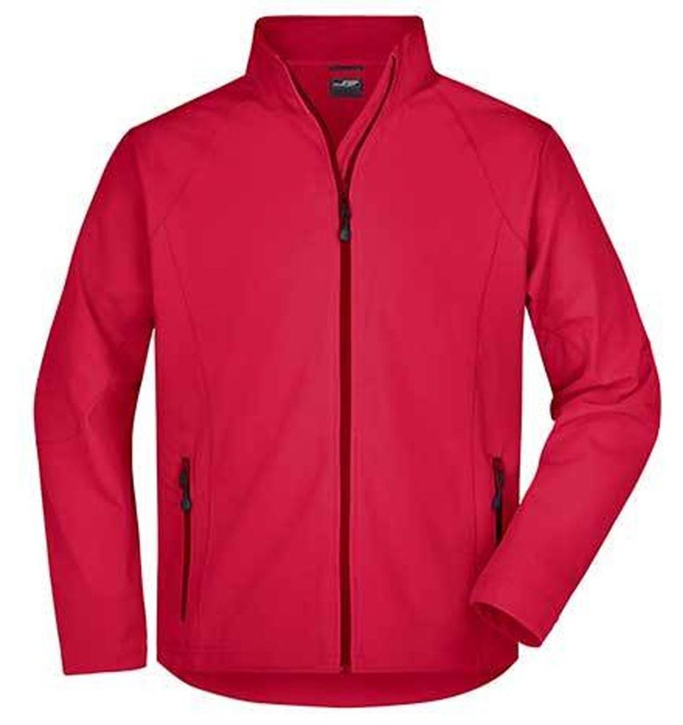 James Bond - Softshelljacke für Herren LT2785 (XL) (Rot)