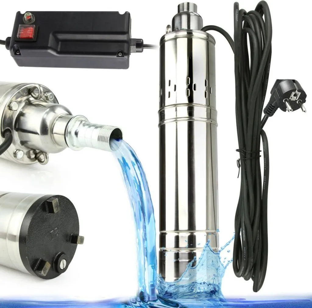 Elettropompa Sommersa ORCA M79913 550W | Pompa a Vite Pozzi 4 Pollici