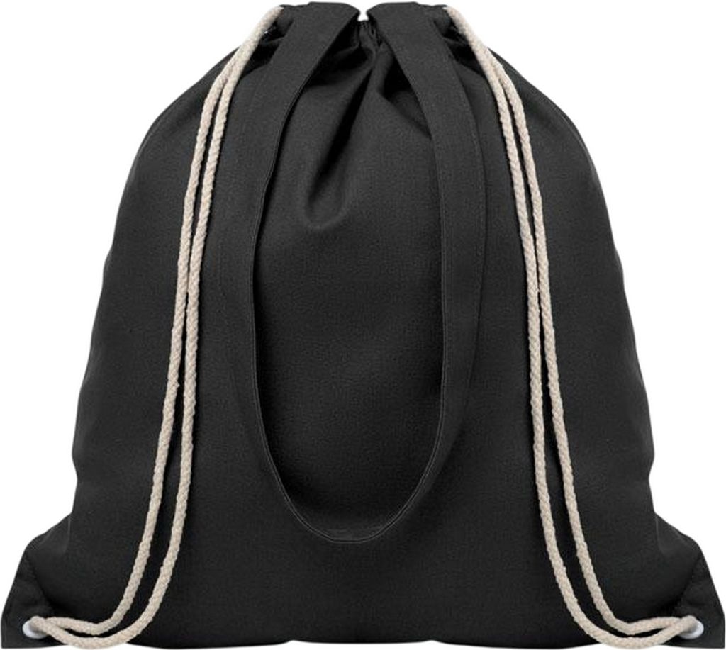 MidOcean - Turnbeutel "Moira", Canvas MO697 (Einheitsgröße) (Schwarz)