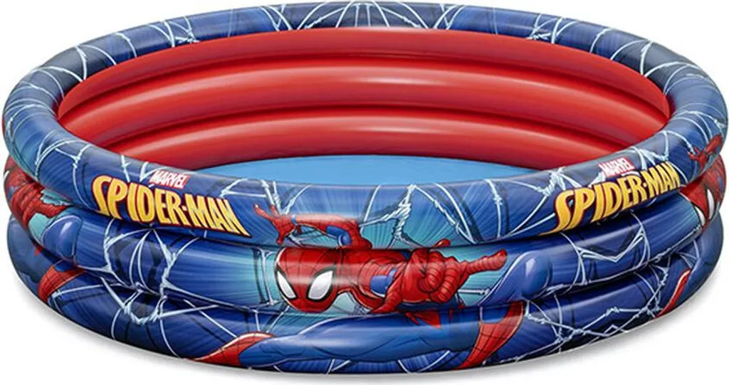 Bestway 98018 Piscina Spiderman 122x30 cm | Qualità e Resistenza Marvel