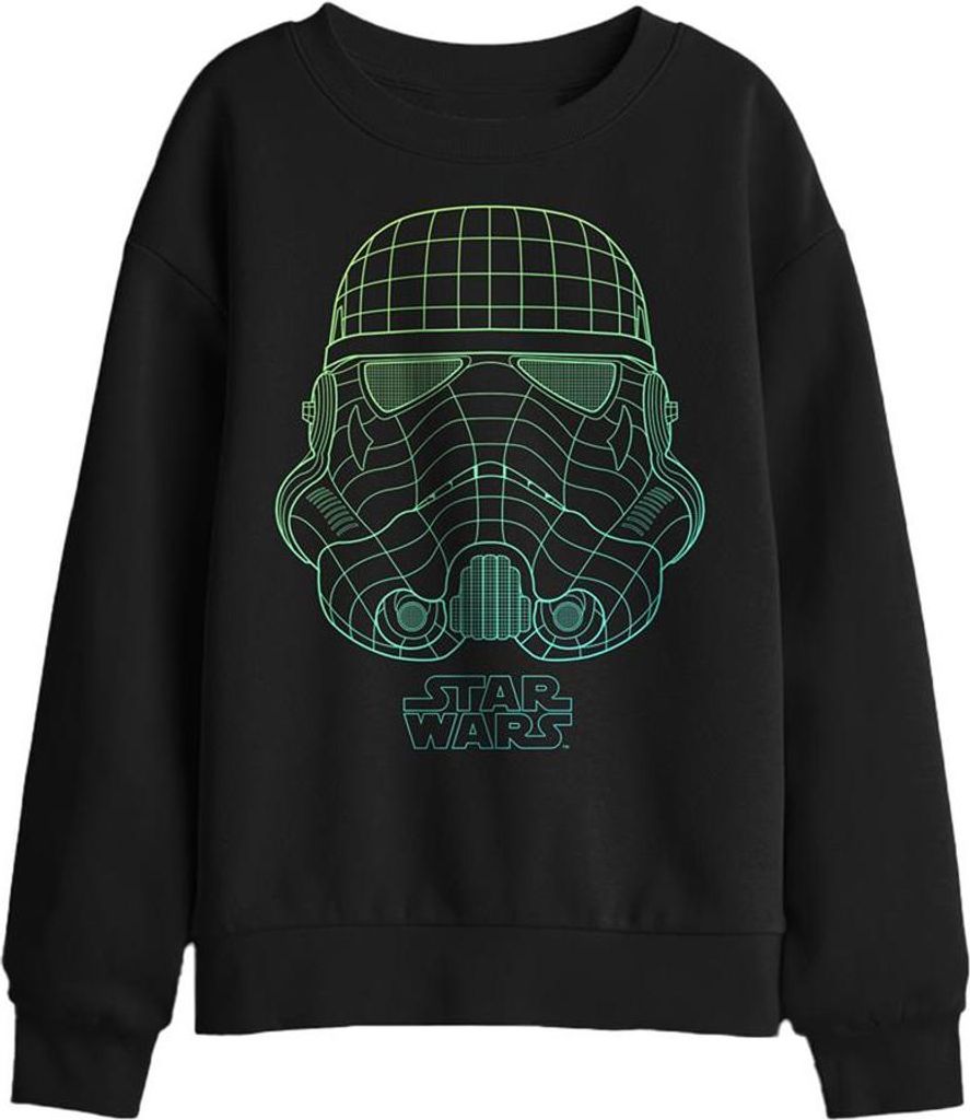 Star Wars - Sweatshirt für Kinder TV29837 (152-158) (Schwarz)