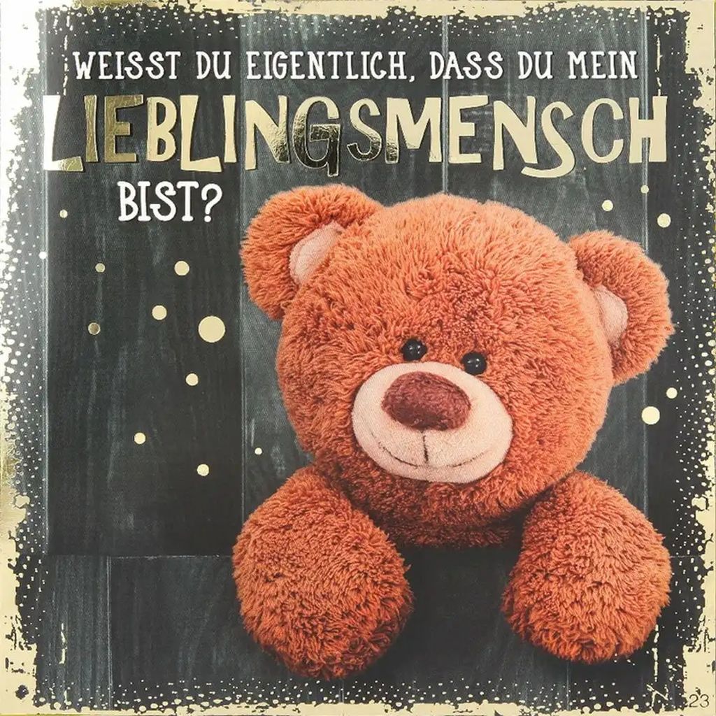 Geburtstagskarte mit Musik-Weisst du eigentlich, dass du Produktbild 