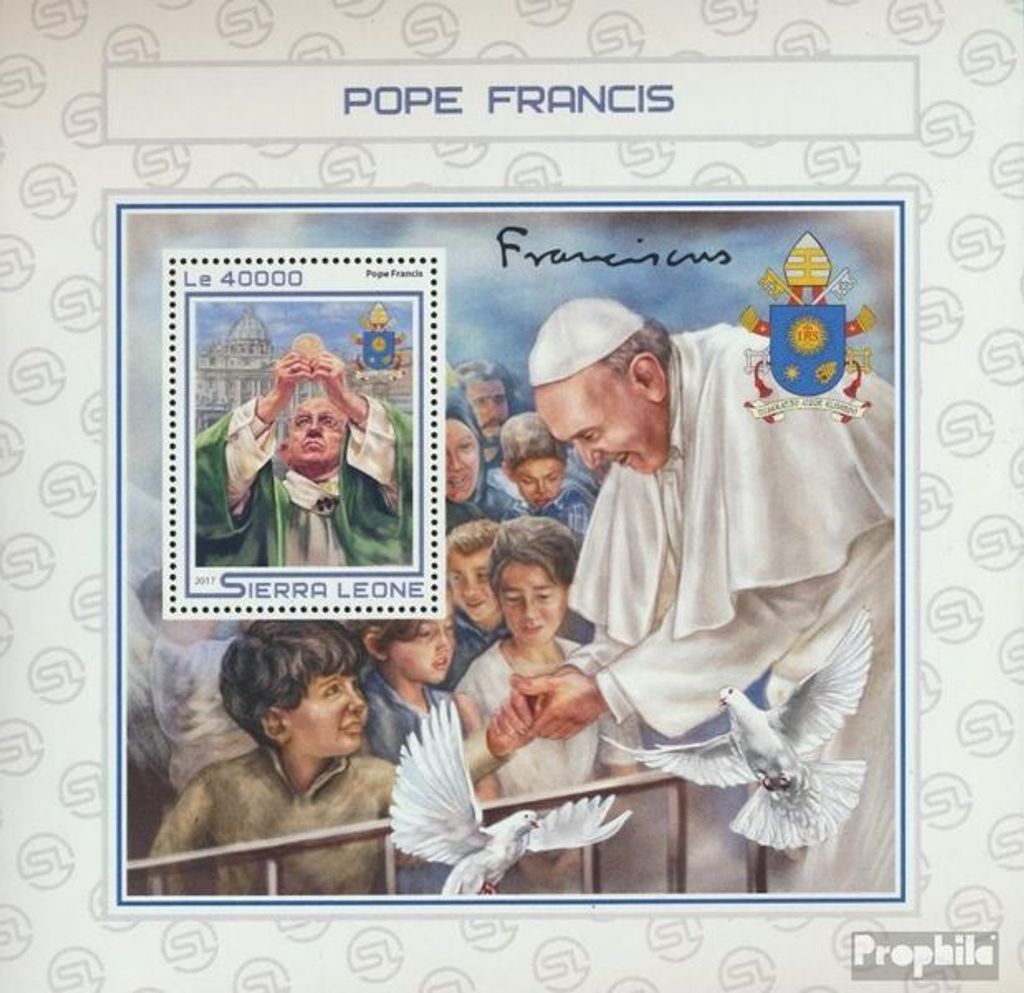 Briefmarken Sierra Leone 2017 Mi Block 1226 (kompl. Ausg.) Produktbild 