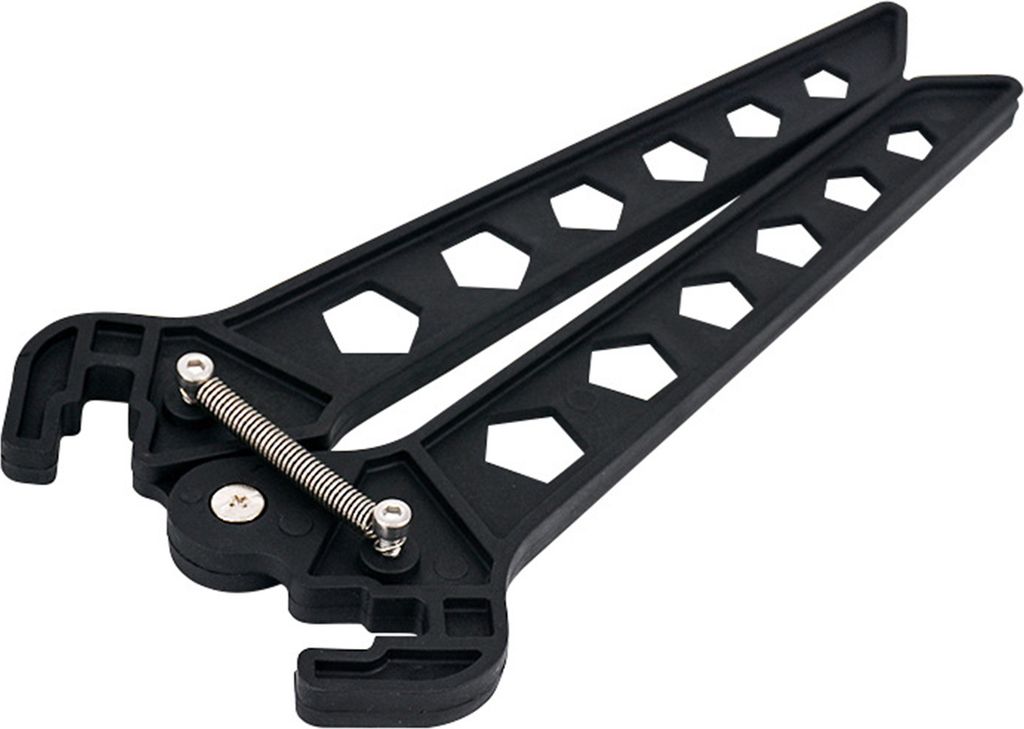 Bogenschießen Kickstand Compoundbogen Kickstand Halter Hohldesign Faltbarer Acht-Zeichen-Bogenrahmen mit Federzubehör