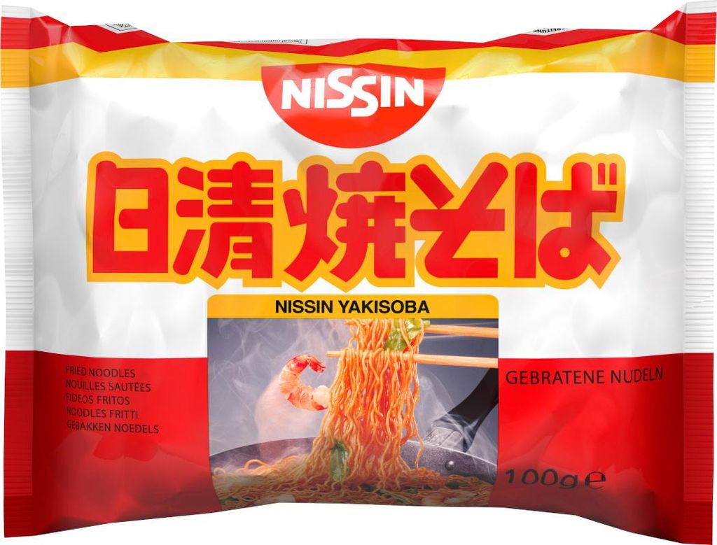 Nissin Demae Ramen Yakisoba makaron instant o smaku Zdjęcie produktu 
