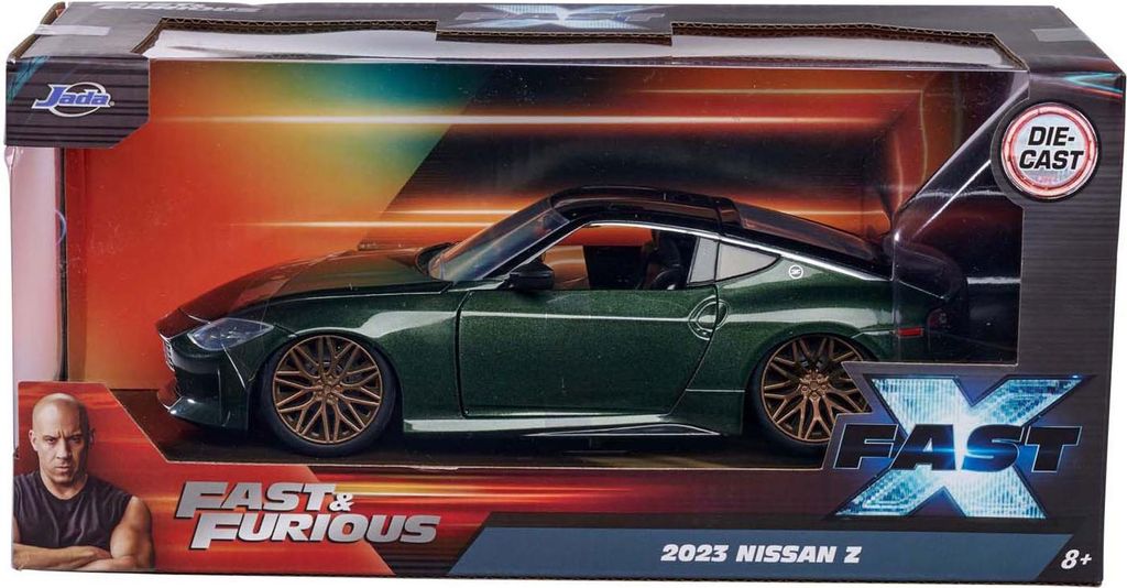Jada Toys Fast & Furious Nissan GT-R 1:24 Spielzeugauto grau