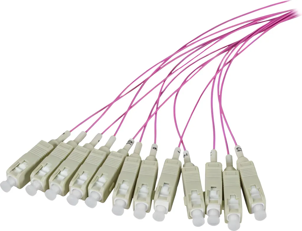 Pigtail Ottico EFB O3685.2 SC 50/125 OM4 2m - Soluzione Rack Top