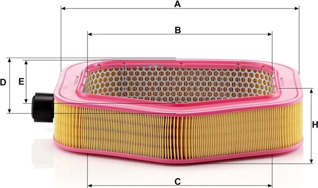 Filtre à air MANN-FILTER C 40 193 pour moteurs haute performance - MANN