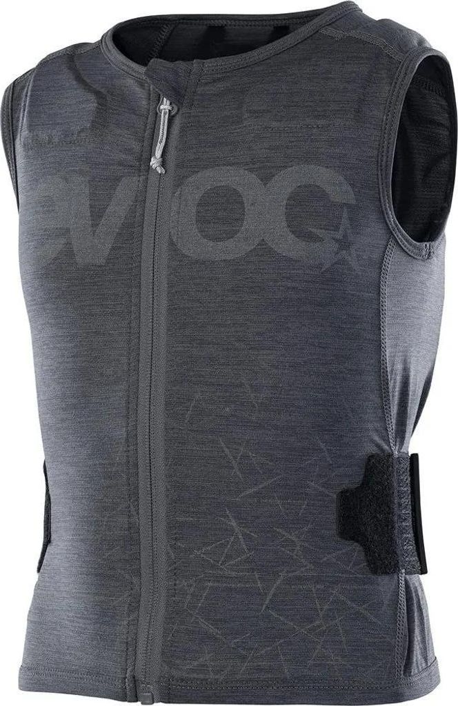 EVOC 301521121-JS, Rückenschutzweste, Karbon, Grau, Kind, Unisex, Fahrradfahren, Skifahren, Snowboarding, S