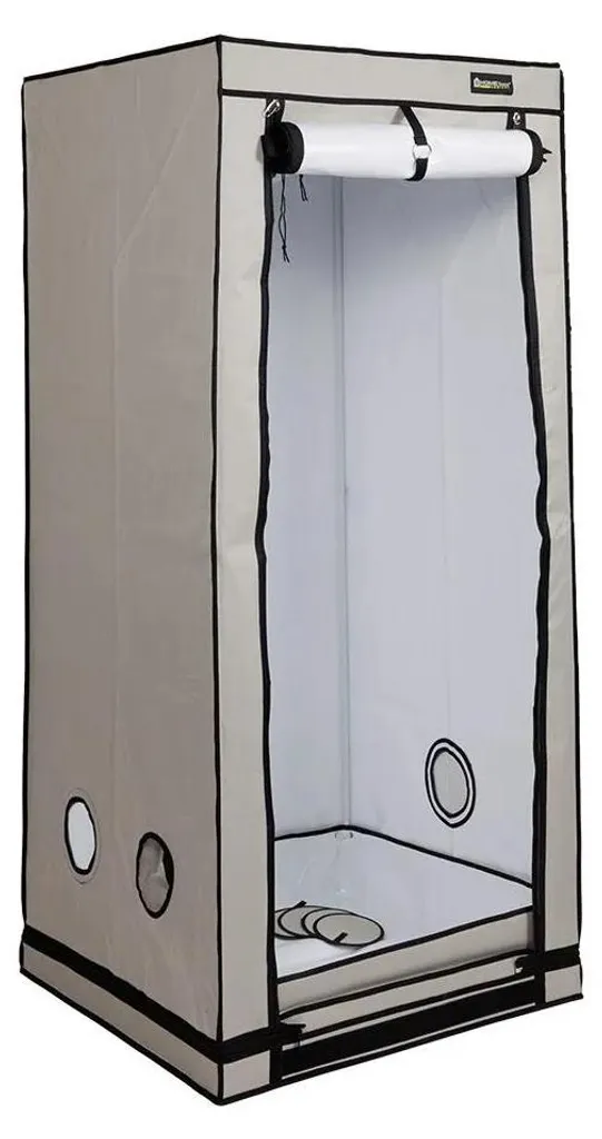 Tente de Culture Intérieure HOMEbox Q80+ Ambient 80x80 cm en Tissu Robuste