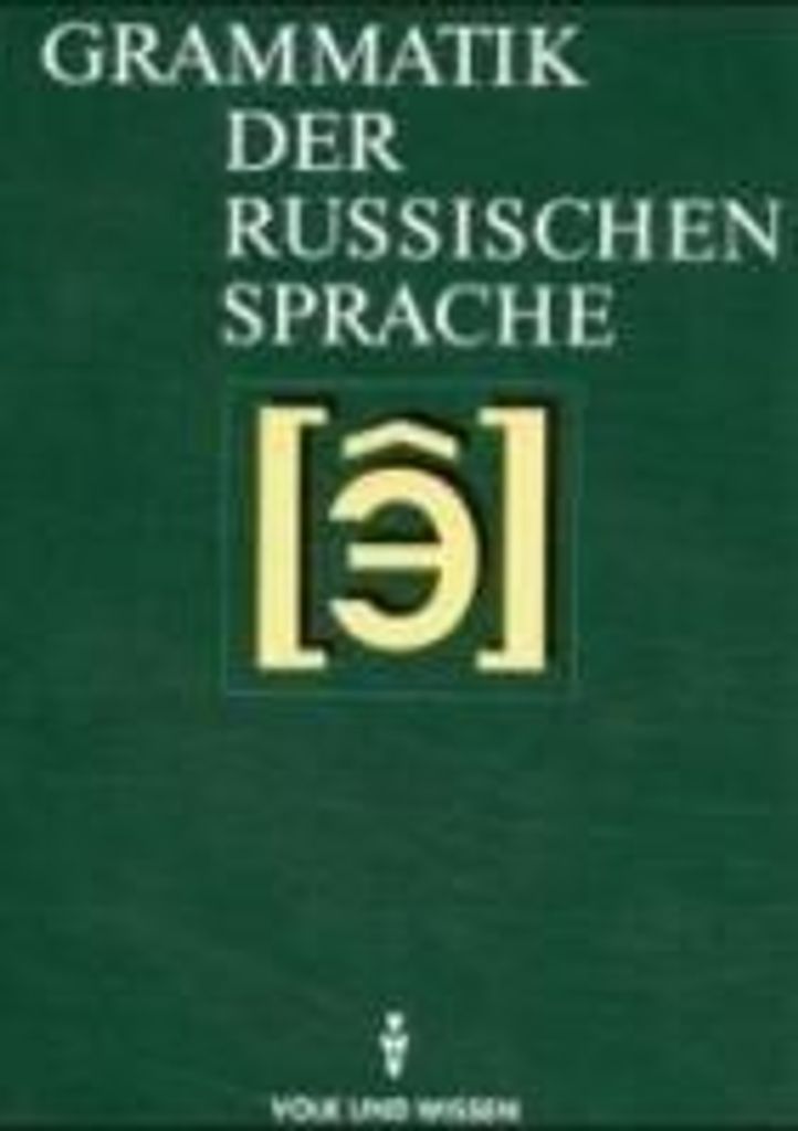Die Grammatik der russischen Sprache Produktbild 