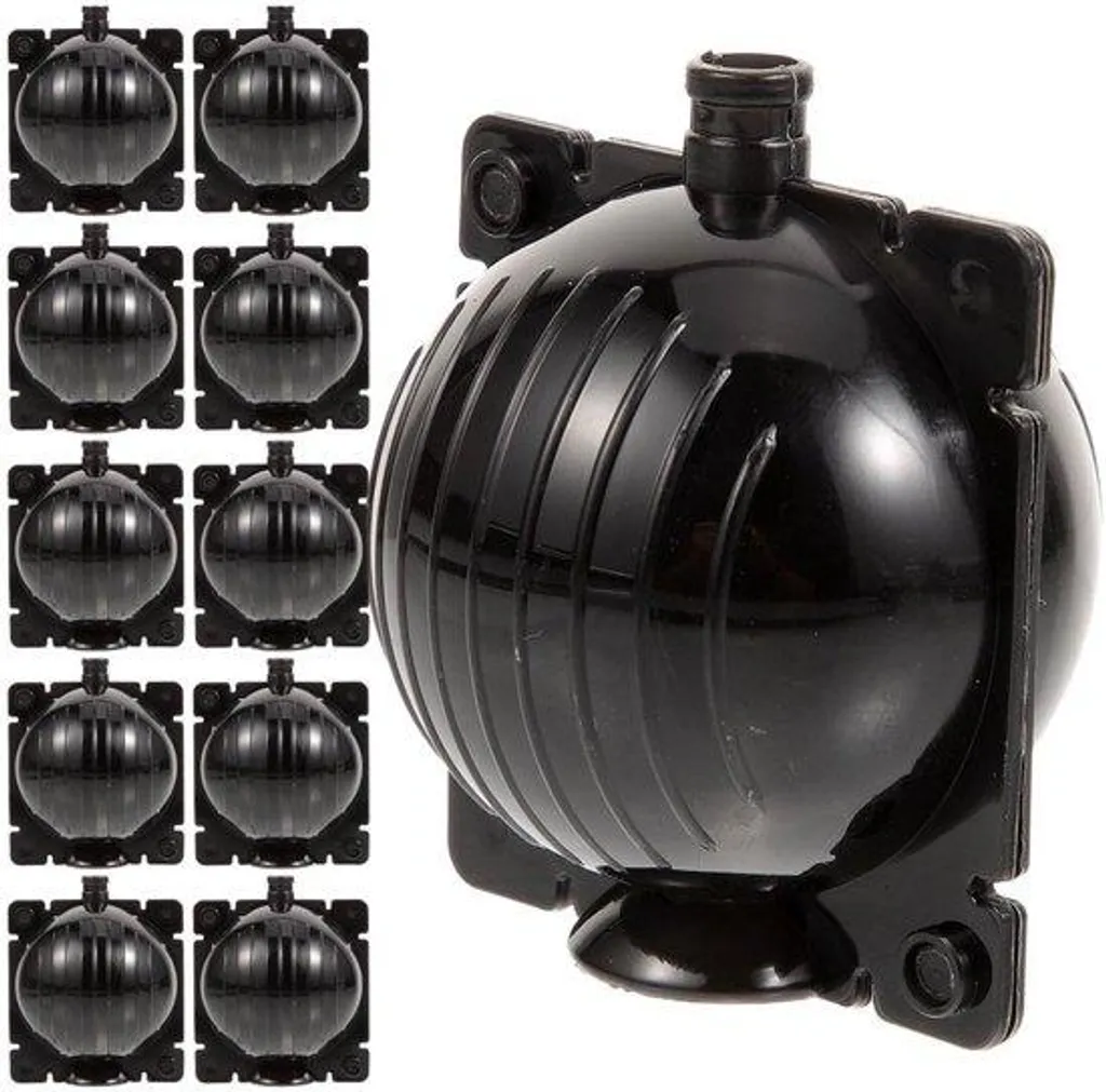 Accessoires de culture haute pression en plastique durable - 10 unités