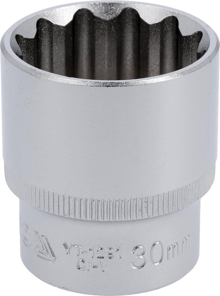 Chiave a bussola corta a 12 punte da 30 mm 1/2" Immagine del prodotto 