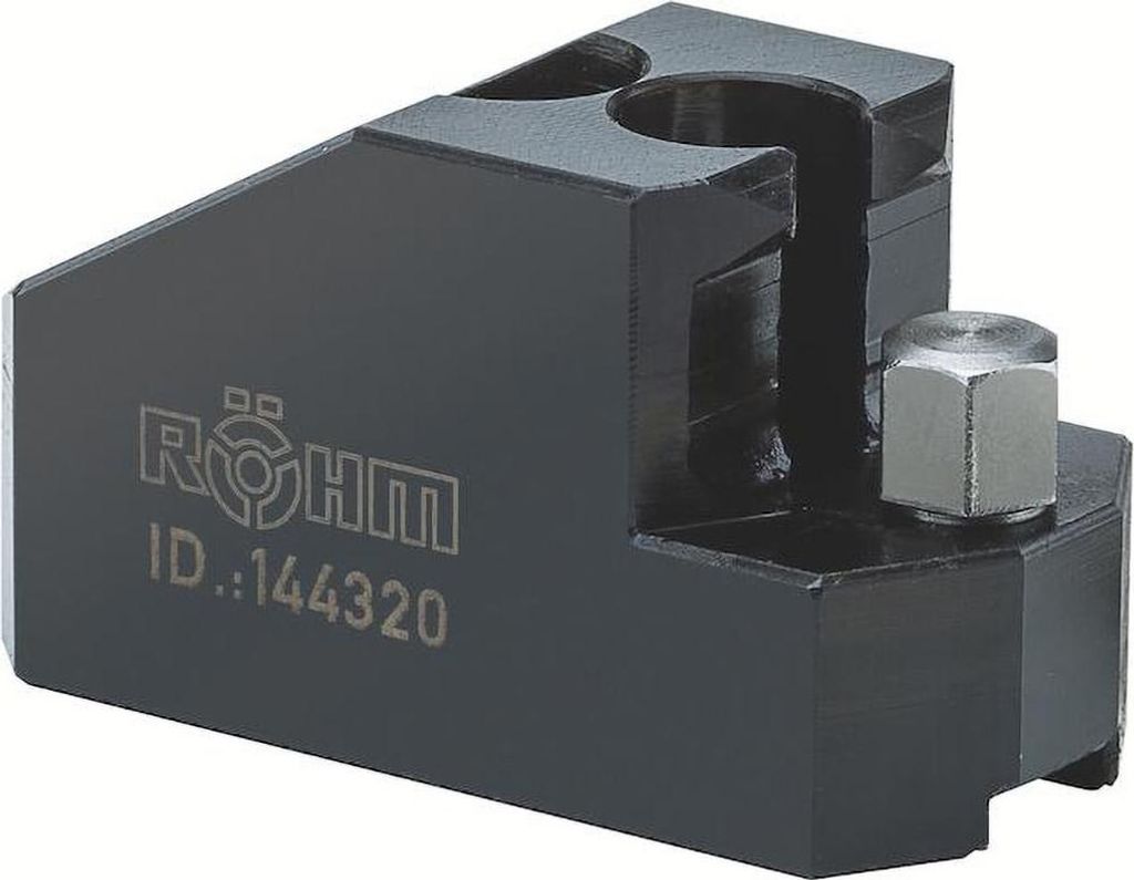 Röhm Krallenbacken, Nutbreite 12, gehärtet Spitzverzahnung 90°,Krallenlänge 34 mm, 1 Stück - 144321