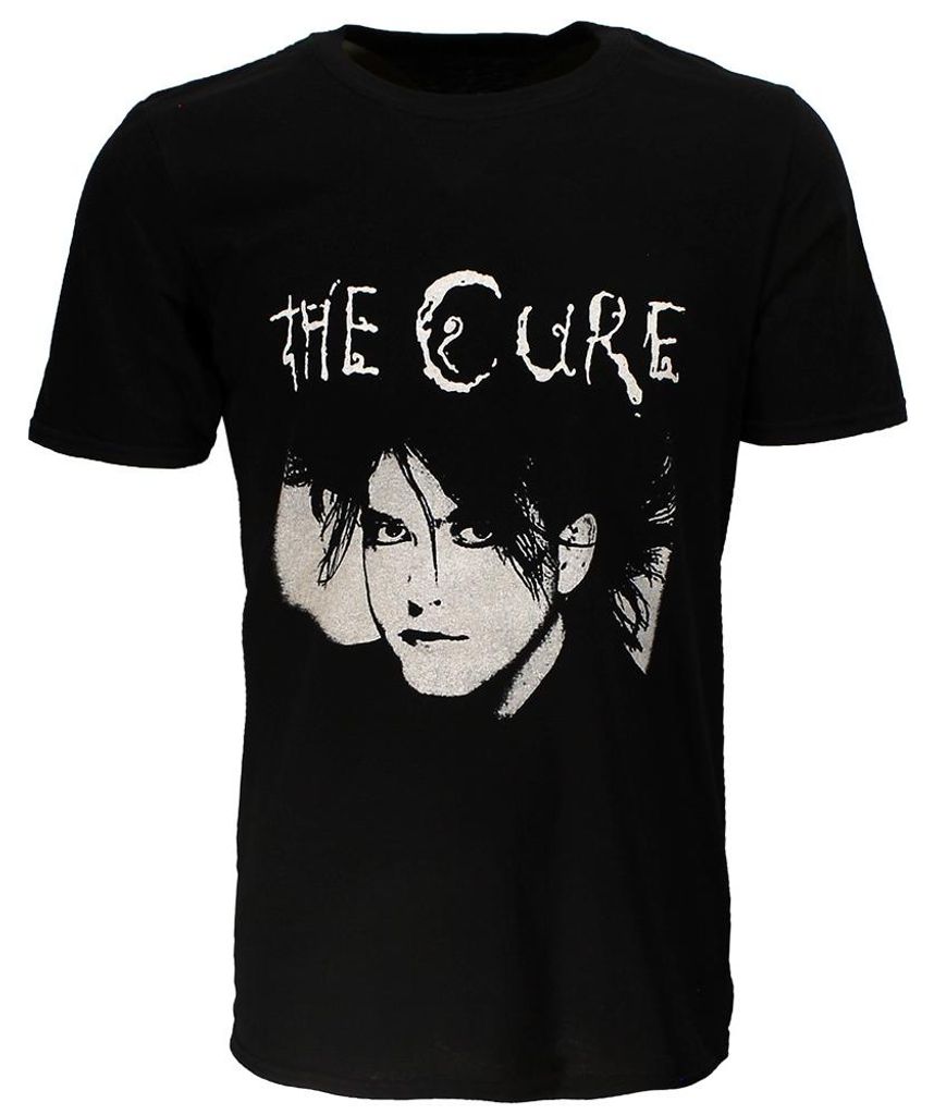 The Cure Robert Smith Portrait T-Shirt – Offizielles Merchandise - M