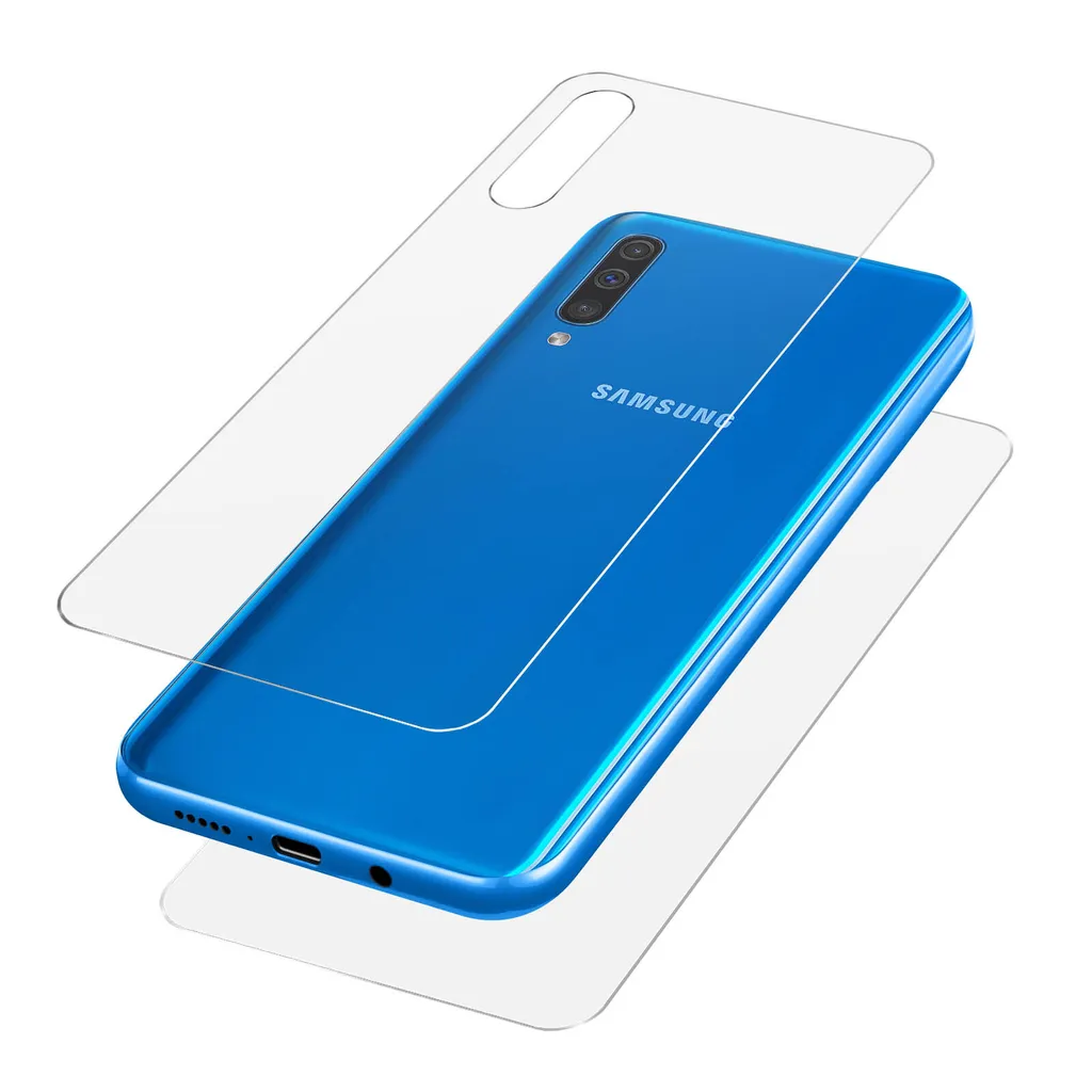 Pellicola Galaxy A50 Avizar 360°: Addio Batteri e Graffi! Trasparente - 2