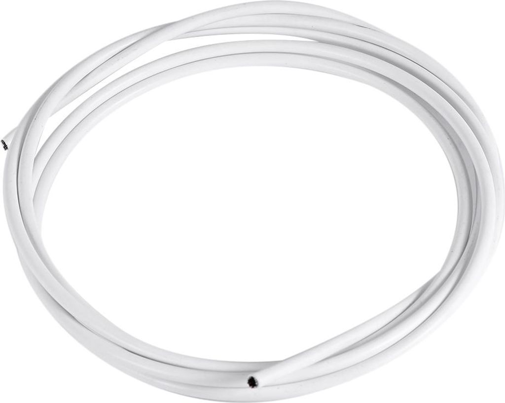 Hochwertiger 4mm Schaltzug für Rennrad, Weiß, 2m langer Fahrrad Zughülle
