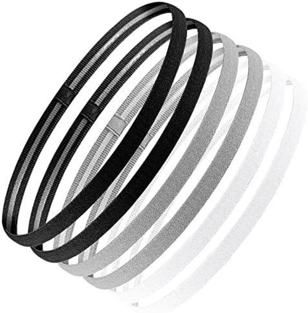 6 Stück Haarband Herren, Elastische Haarband Jungs Haarband Produktbild 