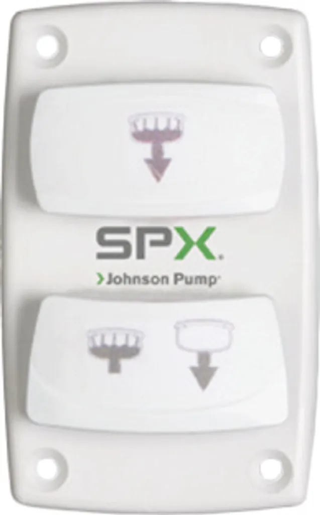 Interrupteur Toilettes Marines Johnson Pump 12V 24V Double Fonction