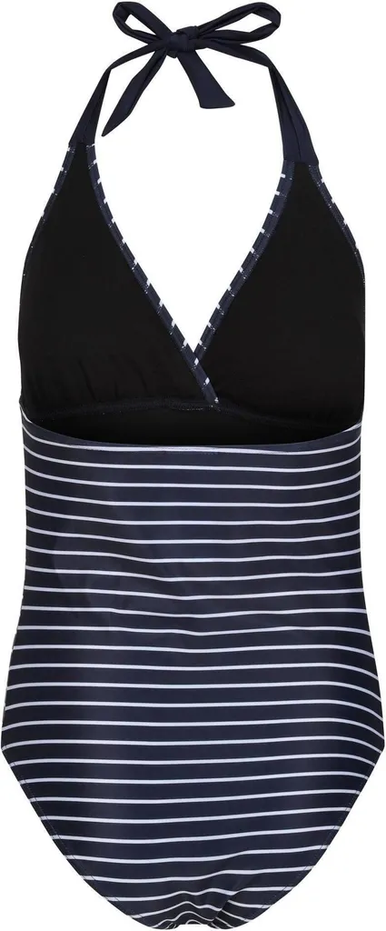 Maillot de bain Flavia II gainant et résistant au chlore - Bleu et Blanc - 2