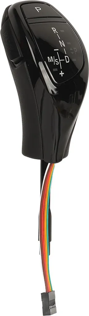 Levier de vitesse électronique LED Noir Brillant pour Série 5 E60 E61