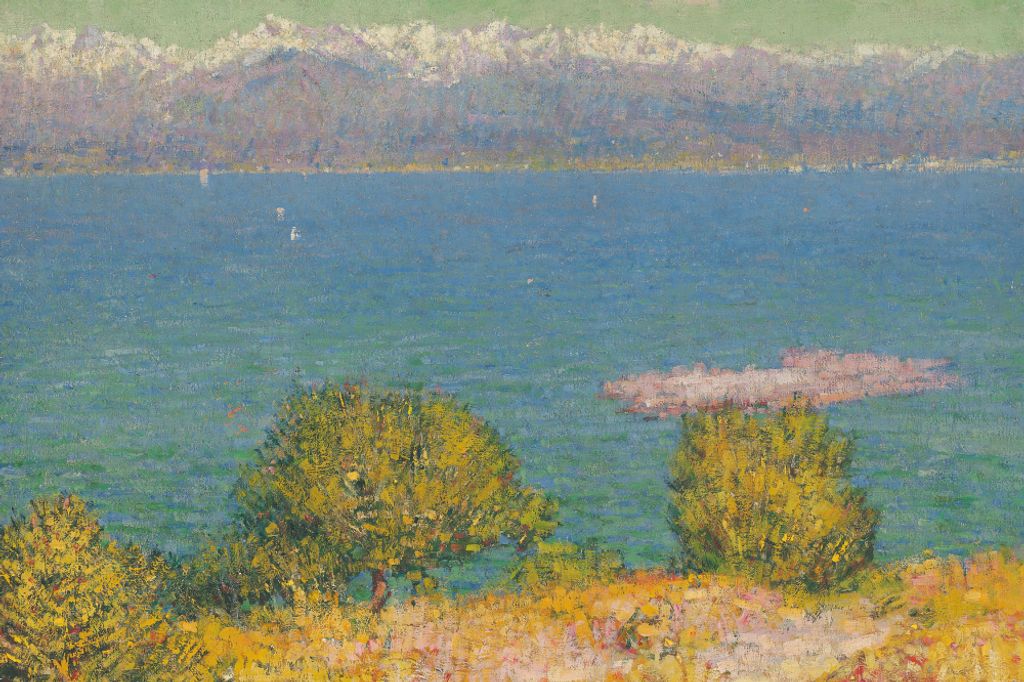 John Peter Russell Kunstdruck Bild - Landschaft, Antibes, Die Bucht Von Nizza, 1891 (120 x 180 cm)