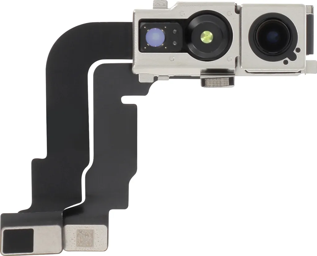 Caméra Frontale iPhone 15 Pro Floue ? Capteur Selfie 12MP Noir Relife