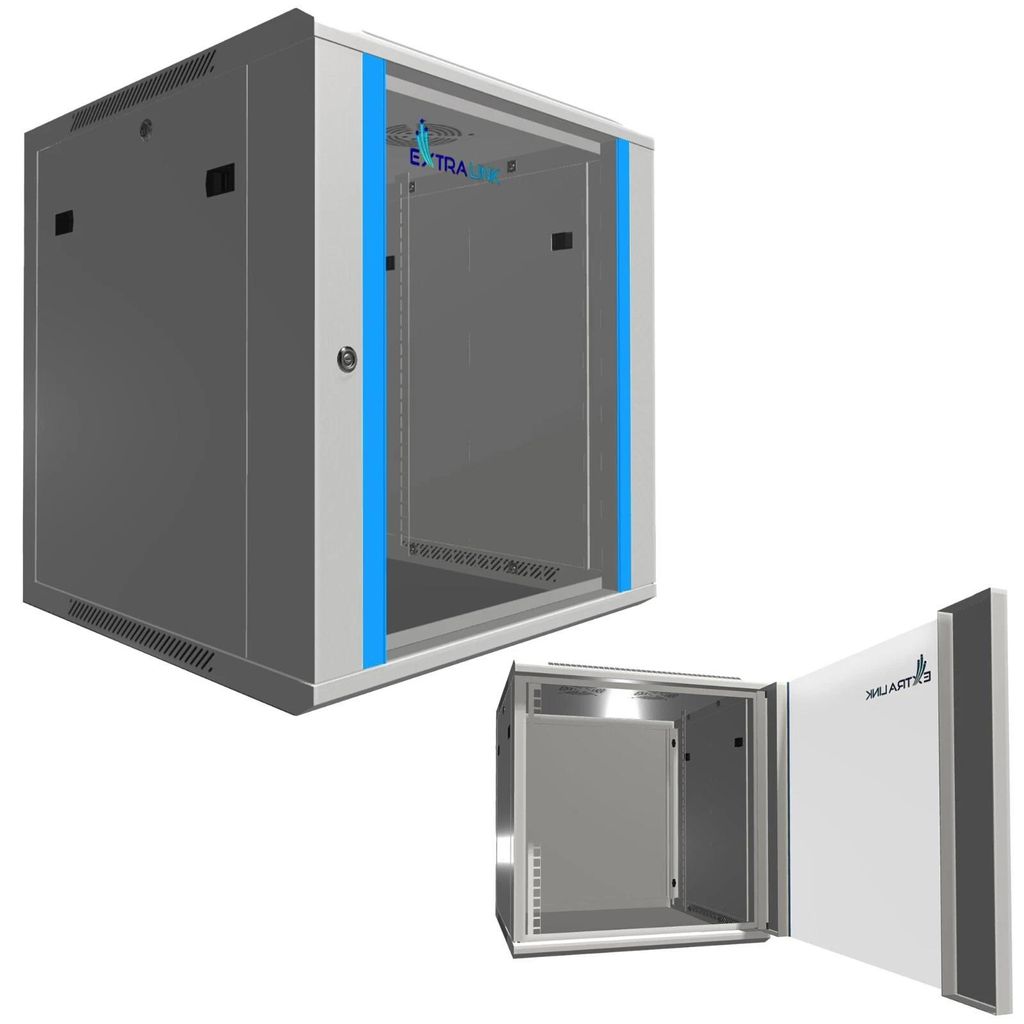 Extralink Netzwerkschrank Serverschrank Wandgehäuse 19" 12U Produktbild 