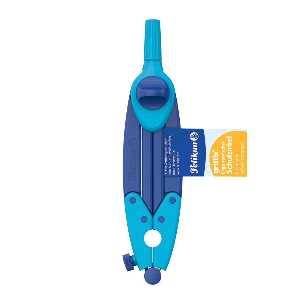 Compas griffix 15,5cm bleu Image du produit 