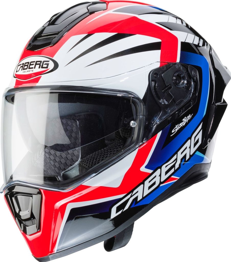 CABERG DRIFT EVO MR55 Integralhelm L in blau/rot/weiß