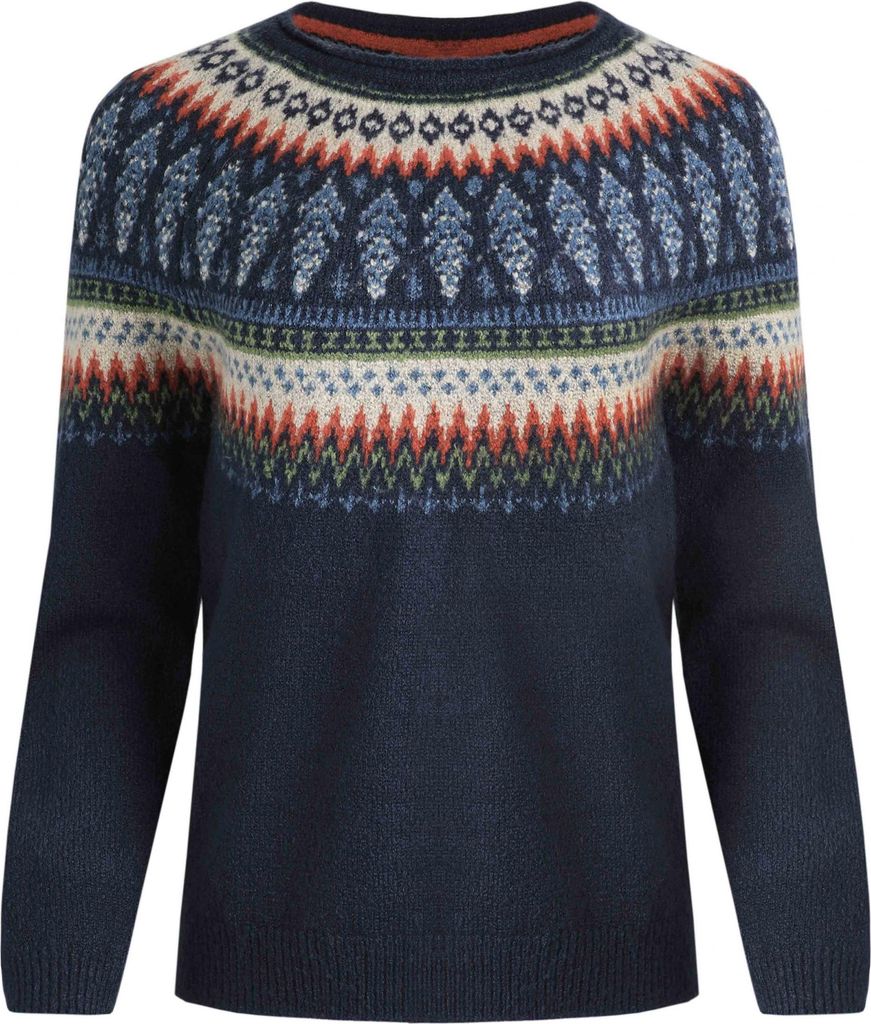Weird Fish - "Lowell" Pullover für Damen WF202 (40 DE) (Marineblau)