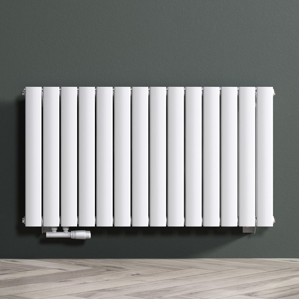 Mai & Mai Badheizkörper flach 108x60cm in Weiß Produktbild 