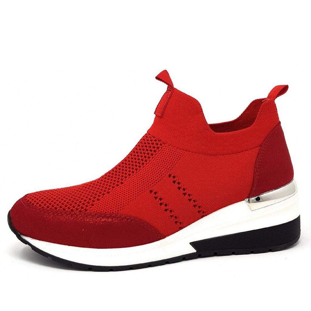 La Strada Damenschuhe Slipper Rot, Schuhgröße:42 EU