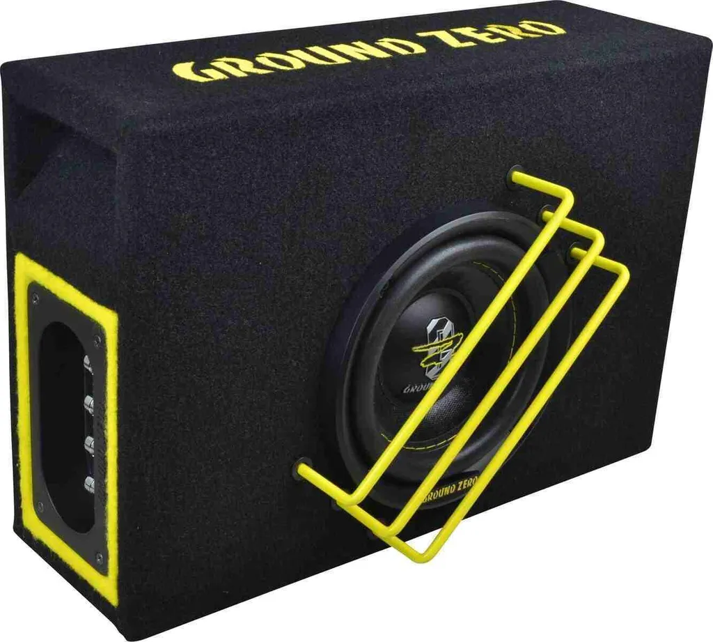 Caisson de Basse Compact 16.5cm GZRB 16SPL pour un Gain de Place Maximum